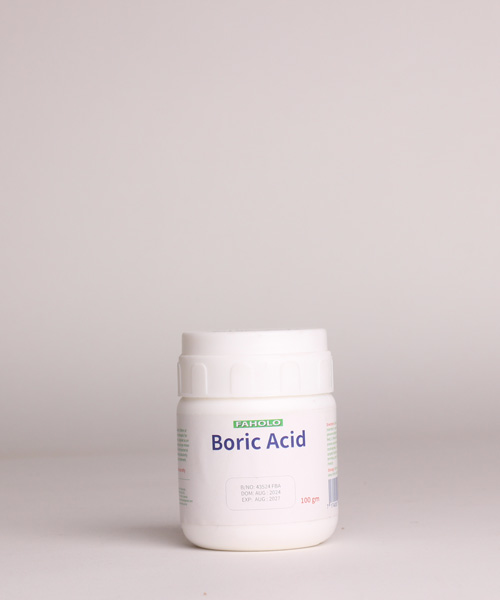 Faholo Chemicals Medicinal Boric Acid.